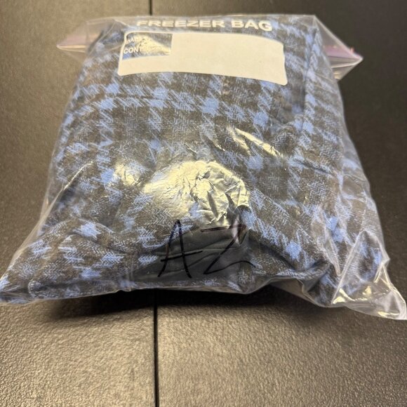 VTG Pendleton Womens Blue Black Houndstooth Wool Blazer Jacket Size 6 Preppy - Picture 9 of 10